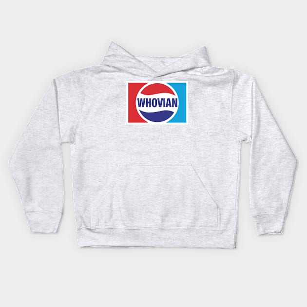 Pepsi Whovian Kids Hoodie by PhotoPunk